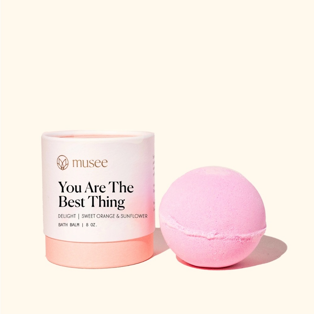 Musee Pink Bath Bomb - You Are The Best Thing
